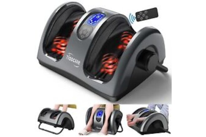 Shiatsu Foot Massager with Heat-Foot Massager Machine for Neuropathy Plantar