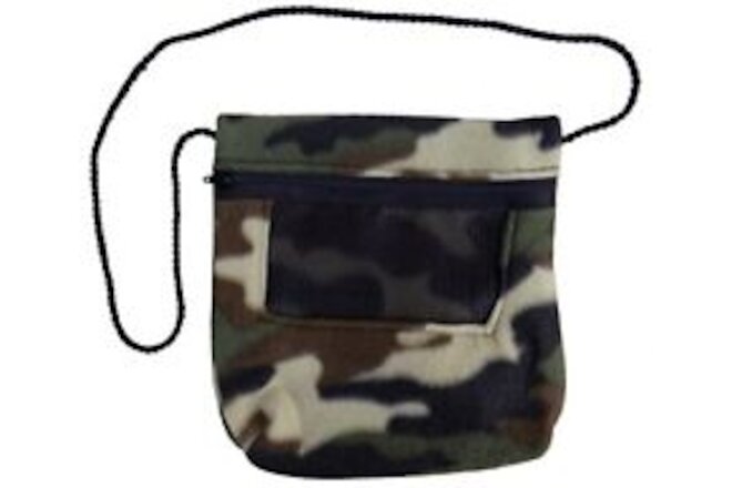 Bonding Carry Pouch for Sugar Gliders and Other Small Pets Camo
