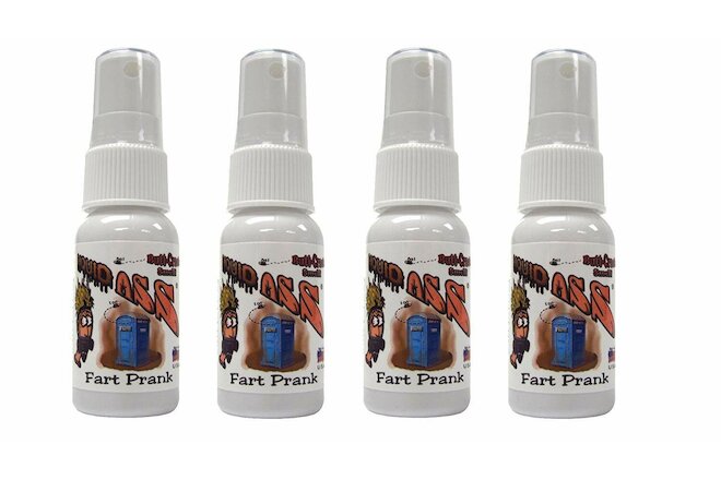 4 Pack - Liquid Ass Spray Mister Fart Prank Pooter Smell Bomb Stink Bottle