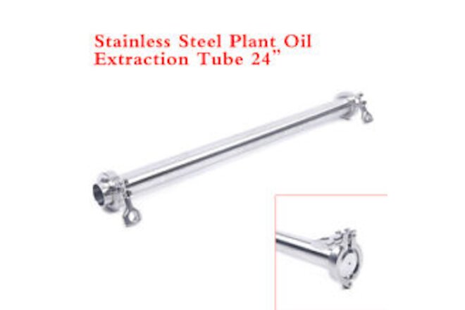 Stainless Steel 24'' Natural Plant Oil Extractor Essential Oil Extraction Tube