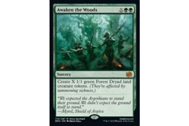 Awaken the Woods (Promo Pack) [The Brothers' War Promos]
