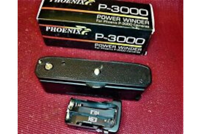 Phoenix P-3000 Power Winder  For Phoenix P3000 camera. NEW !