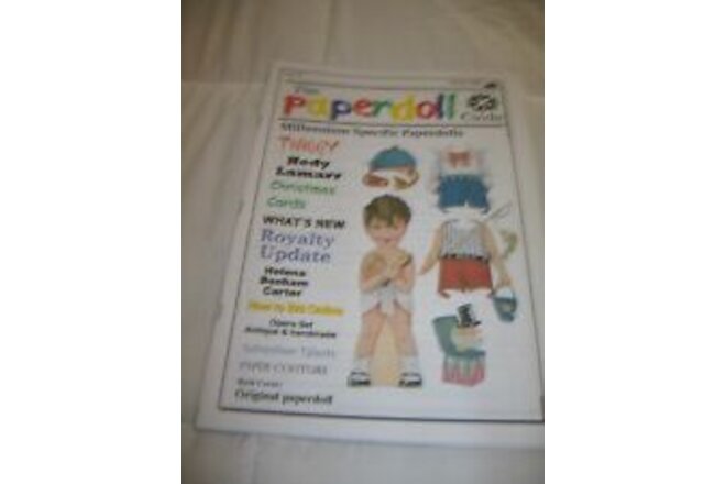 The Paperdoll Circle Magazine Volume 53 March 2000 Vtg Paper Doll Book NEW