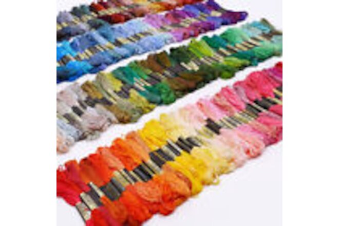 50 x Multi DMC Colors Cross Stitch Cotton Embroidery Thread Floss Sewing Skeins