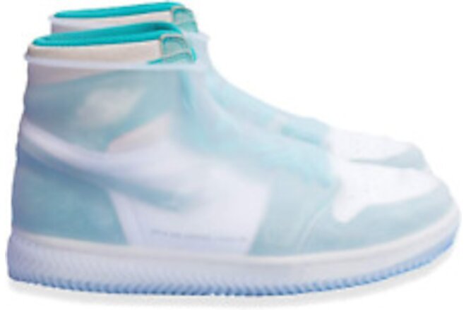 Silicone Shoe Covers, Waterproof Overshoes Reusable Slip Resistant Rain Shoe Cas