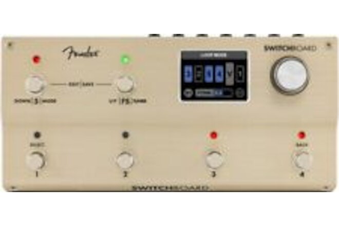 NEW Fender Switchboard Effects Operator Effects Switching Solution