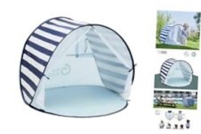 Baby Tent with Anti UV Sun Protection UPF 50+ | Pop Up Play Tent Marine Tent