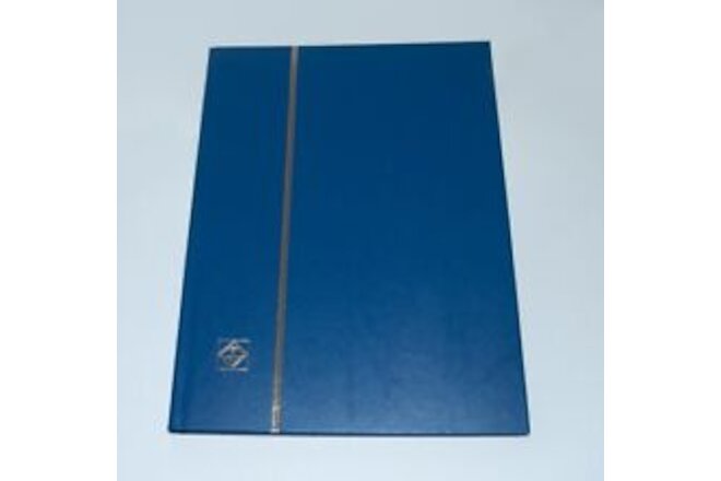Lighthouse 16 Page Hardcover Stockbook, Blue LS4/8 "BASIC S16" - FREE SHIPPING