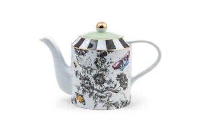 Mackenzie Child’s Butterfly Toile Teapot