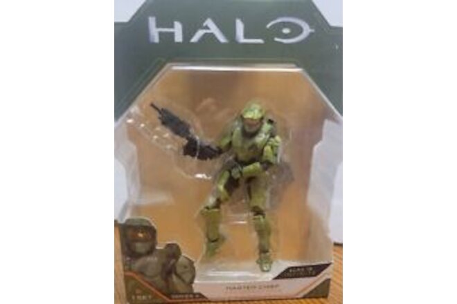 Series 2 Halo Infinite Master Chief with Assault Rifle 4.5 Inch Figure