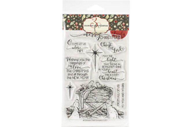 Colorado Craft Company Colorado Clear Stamp, Bethlehems Light-Lovely Legs