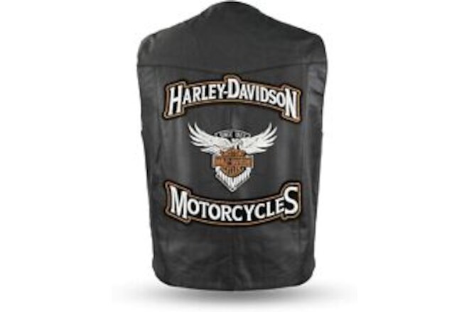 Harley Embroidery Eagle Rockers Motorcycle Iron On Biker Patch Iron On