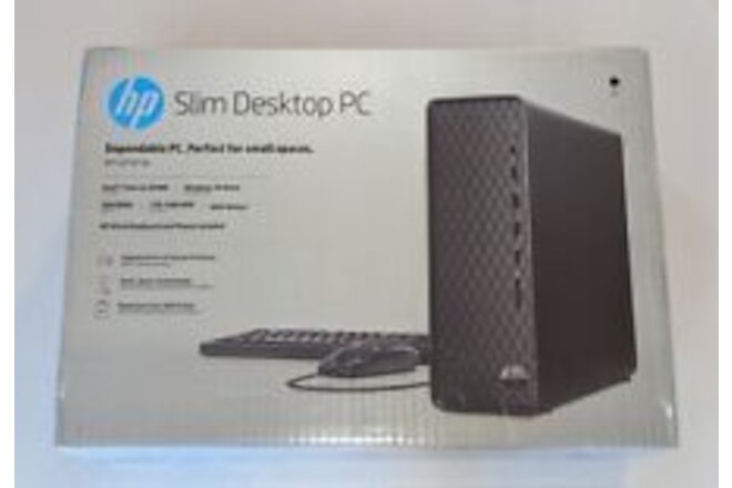 HP Slim S01-pF1013w (1TB HDD, Intel Celeron G5900, 3.40 GHz, 4GB RAM, Intel UHD