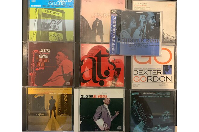 Blue Note CD Lot, Herbie Hancock, Dexter Gordon, Hank Mobley, Art Taylor, Dorham