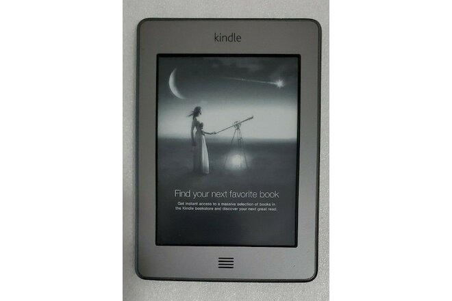 Amazon Kindle Touch 4th Gen Wi-Fi 4GB 6" D01200 E-book Reader - Gray