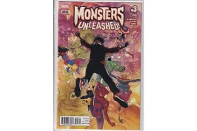 Monsters Unleashed #3A Yu NM 2017 Monsters Unleashed 1st Print