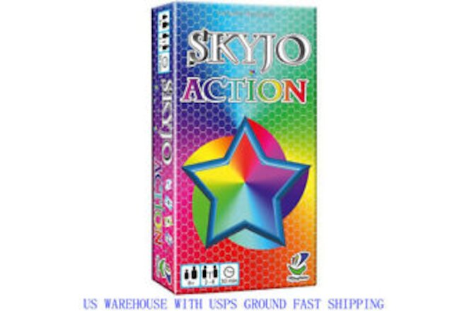 SKYJO ACTION the Entertaining Card Game for Kids and Adults. the Ideal Ga