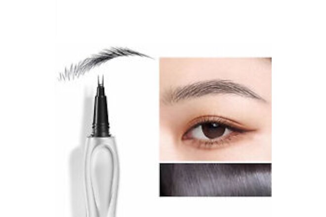 Waterproof Eye Brow Eyeliner Eyebrow Pen Pencil Brush Brow Enhancer Makeup Tools