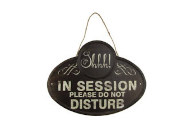 SH Quiet In Session Please Do Not Disturb Sign Business Meeting Door/Wall Decor
