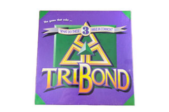 TriBond Board Game Question Challenge Trivia NIB Sealed VTG Factory Sealed 1992