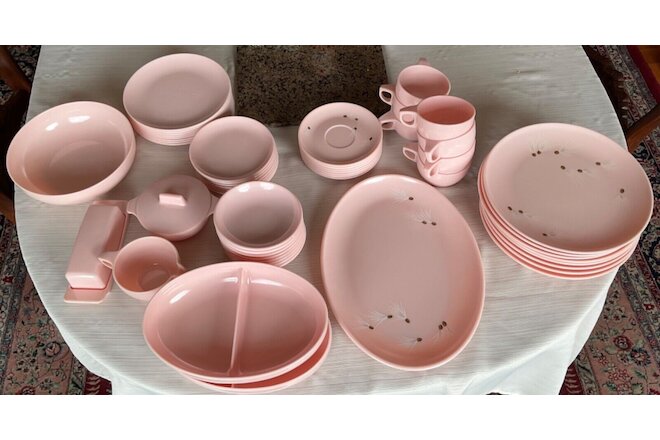 Vintage Watertown Lifetime Ware Melmac Dish Set