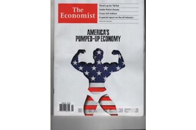 AMERICA'S PUMPED UP ECONOMY THE ECONOMIST MAGAZINE MARCH 16 2024