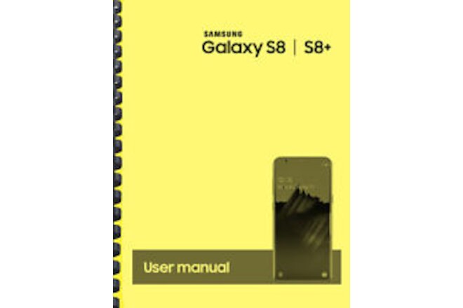 Samsung Galaxy S8 S8+ Verizon OWNER'S USER MANUAL