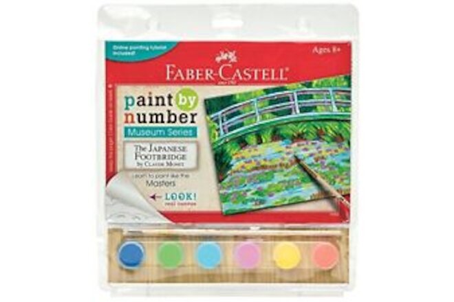 Faber-Castell Paint by Number Museum Series - The Japanese Footbridge by Clau...