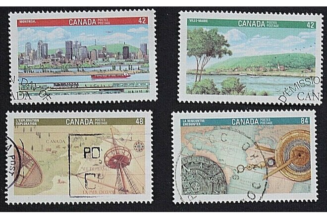 Canada 1992 International Youth Stamp Exhibition Used Set of 4 Stamps
