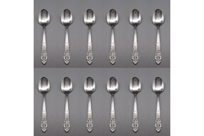 Oneida Stainless - VENUS - Oval Soup / Place Spoons - Set of Twelve -  USA Made