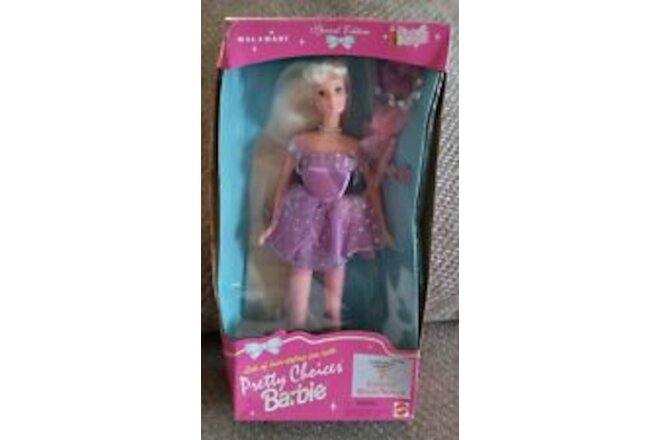 1996 Wal-Mart Special Edition Pretty Choices Barbie! Box Damage.Read