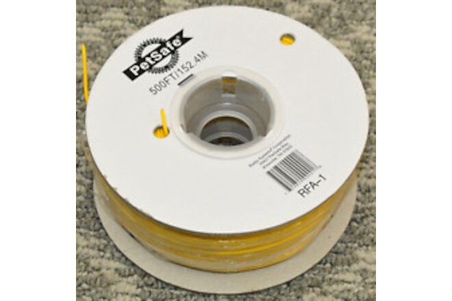 Pet Safe RFA-1 In Ground Fence Boundary Wire 500-FT Yellow Full Roll Heavy Duty