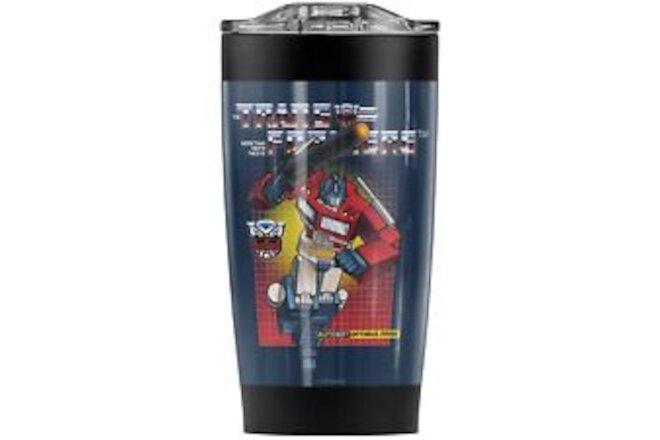 Transformers Optimus Prime Stainless Steel Tumbler 20 oz Coffee Travel Mug/Cu...