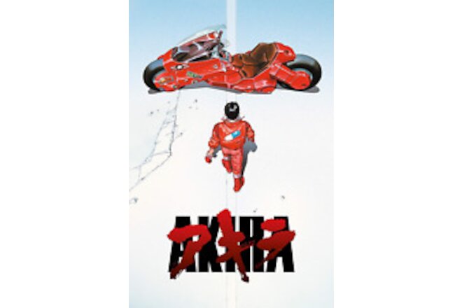 Akira 2001 - Movie Poster,12x18inch,30x46cm