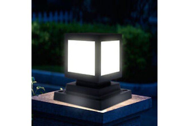 Garden Patio Walkway Light Post Lamp Rectangle Lamp 0~5㎡ Irradiation Area