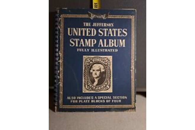 Vintage The Jeffersons United States Stamp Album Grossman Stamp Co. 1961#2402LB4