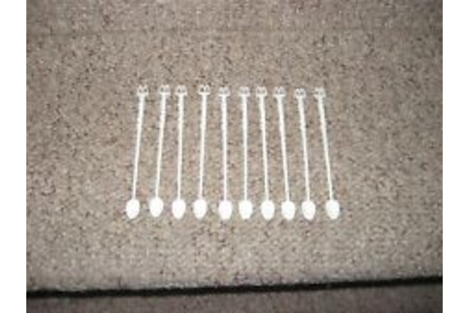 NEW LOT OF 10 Vintage McDonald's McSpoon Coffee Spoons, Stirs, Stirrers