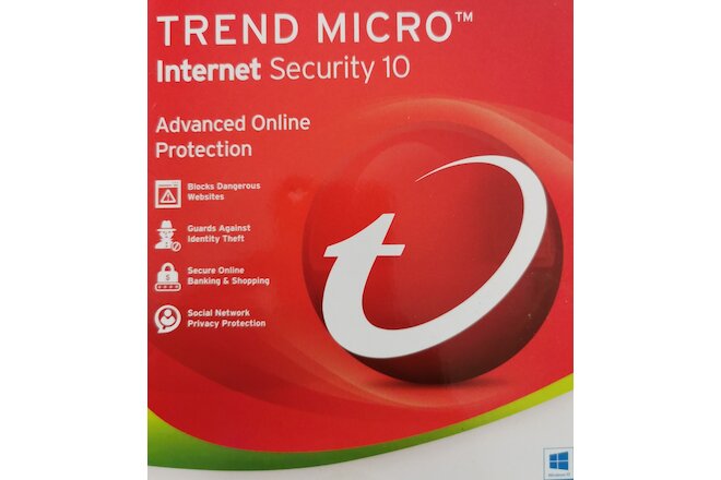 TREND MICRO Internet Security 10 - Advanced Online Protection