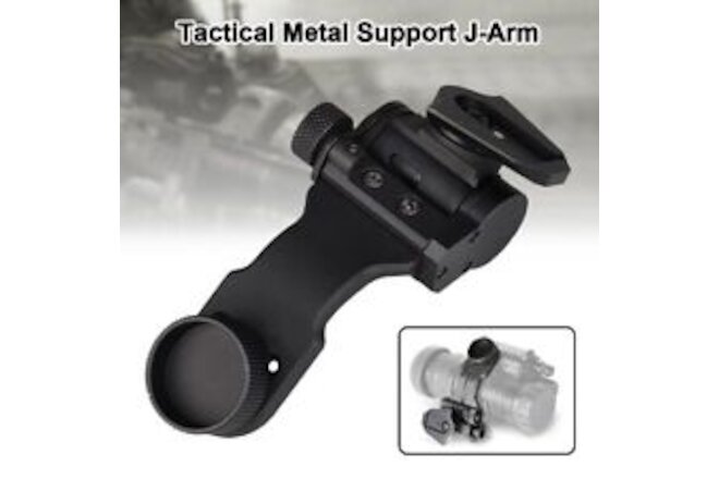 Metal AN/PVS-14 PVS7 J Arm Night Vision Goggle NVG Dovetail Mount Adapter US