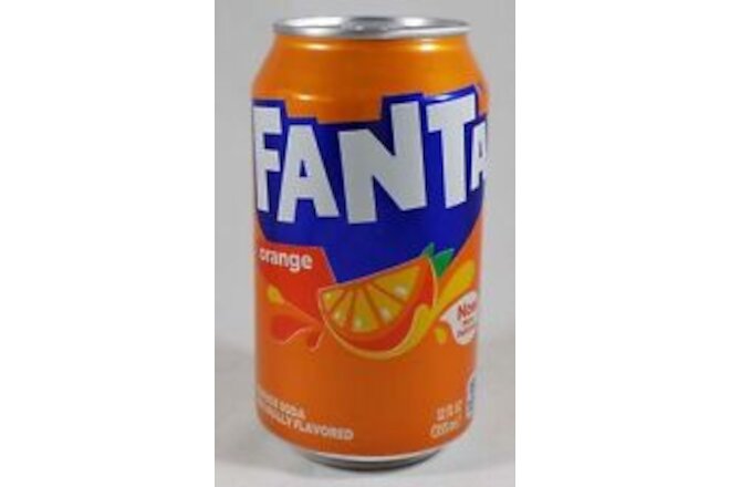 American Fanta Orange USA 2022 FULL NEW 12oz Can Coca-Cola WWII Germany Origins