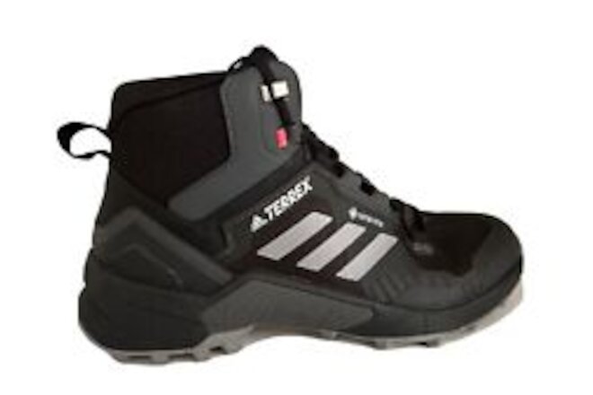 Adidas Terrex Swift R3 Mid GORE-TEX GTX Hiking Black Grey Boot FW2762 Men's US 9