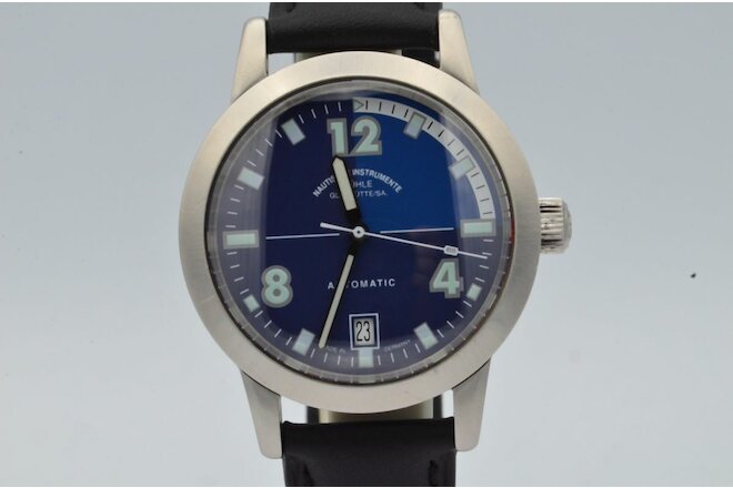 MÜHLE Nautical Instruments Automatic Men's Watch M1-26-40 Steel Top Condition