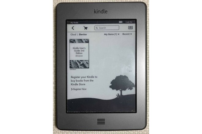 Amazon Kindle Touch (4th Generation) E-reader 4GB, Wi-Fi, 6in Screen & Case