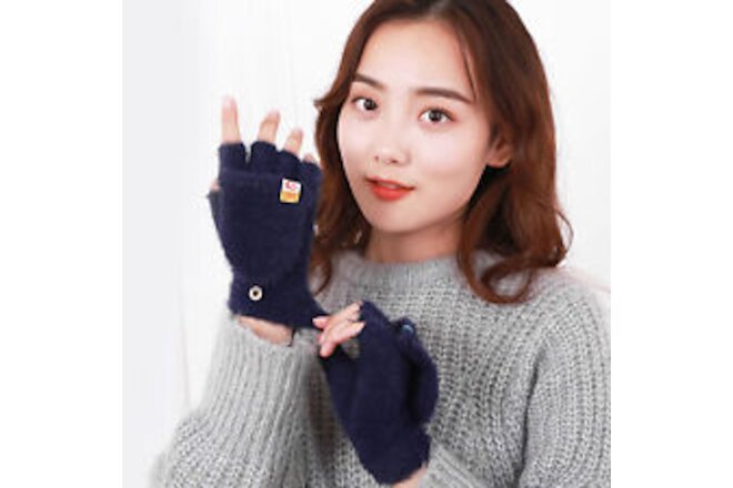 1 Pair Gloves Keep Warm Portable Wrist Length Women Gloves Thermal