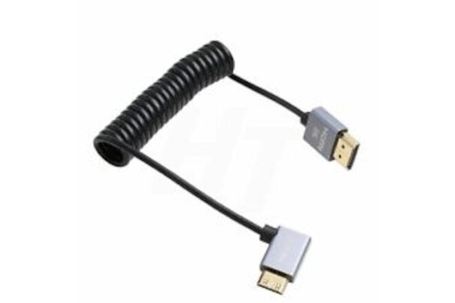 4K 120fps 8K 60fps HDMI to Mini HDMI Cable for Canon EOS R RP 5DIV ATOMOS Nin...