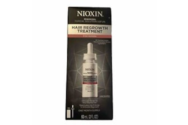 BNIB Sealed Nioxin Hair Regrowth Treatment Women 60ml (2floz) Minoxidil Sol 2%