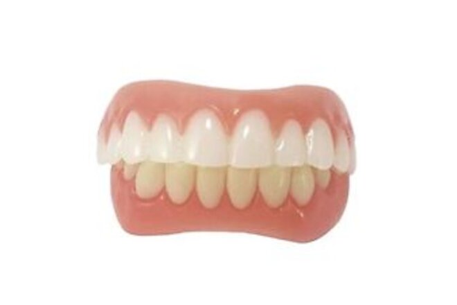 Upper and Lower Veneer, Dentures for Women and Men, Fake Teeth, Natural Shade!