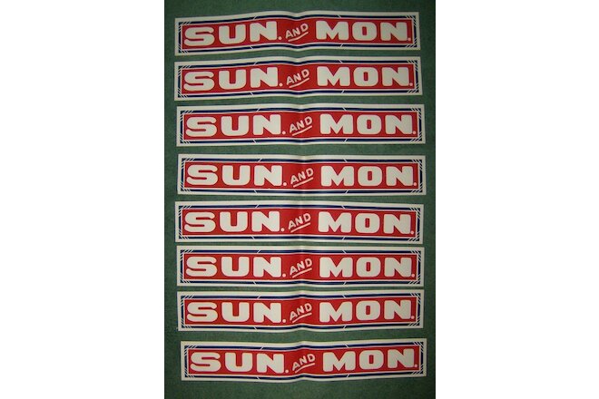 LOT OF 8 VINTAGE DRIVE IN OR MOVIE THEATER 26X4 LOBBY POSTER ADVERTISING SIGNS