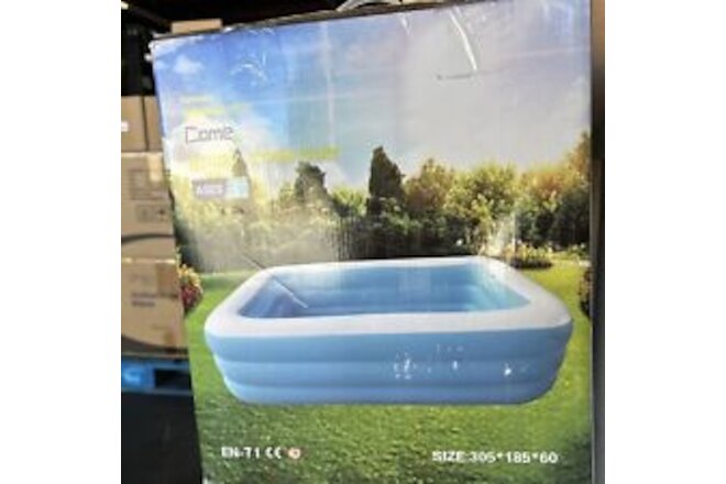 Inflatable Three-Story Swimming Pool Large 120“ X 73“ X 24“ NIB