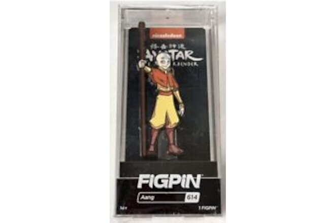 FiGPiN Nickelodeon Avatar The Last Airbender #614 Aang Enamel Pin Collectible